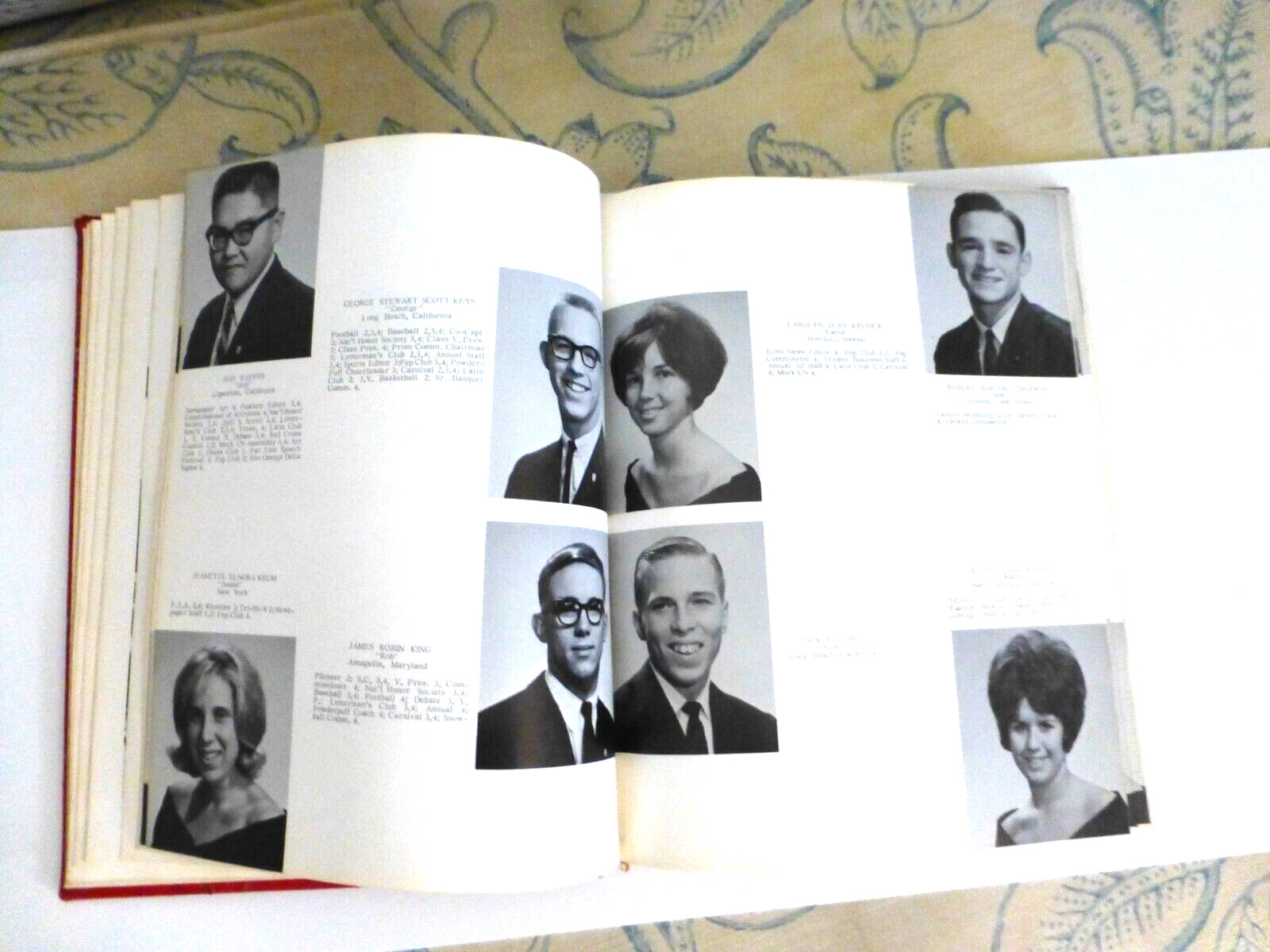 YEARBOOK YOKOHOMA JAPAN NILE KINNICK HIGH SCHOOL THE KRIMSON 1965