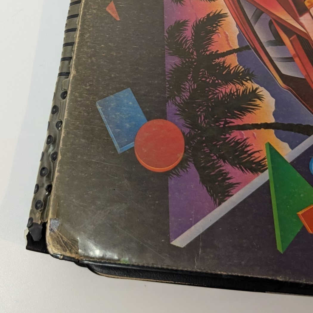 Vintage 80’s Red Ferrari Mead Trapper Keeper Collectible Rare, IN POOR CONDITION