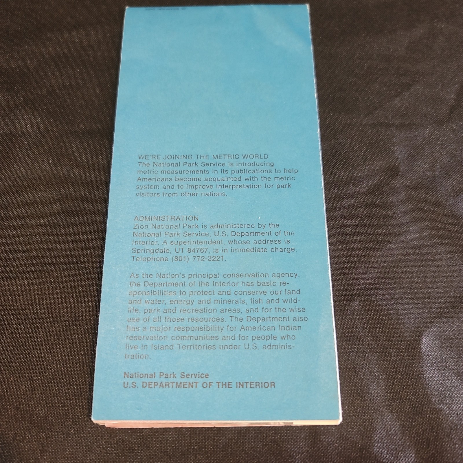 Vintage c1974 Zion, Bryce Canyon, North Rim Grand Canyon Detail Maps Lot Of 3
