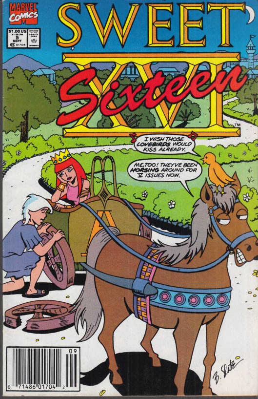 SWEET XVI SIXTEEN #5 9 1991 comic book