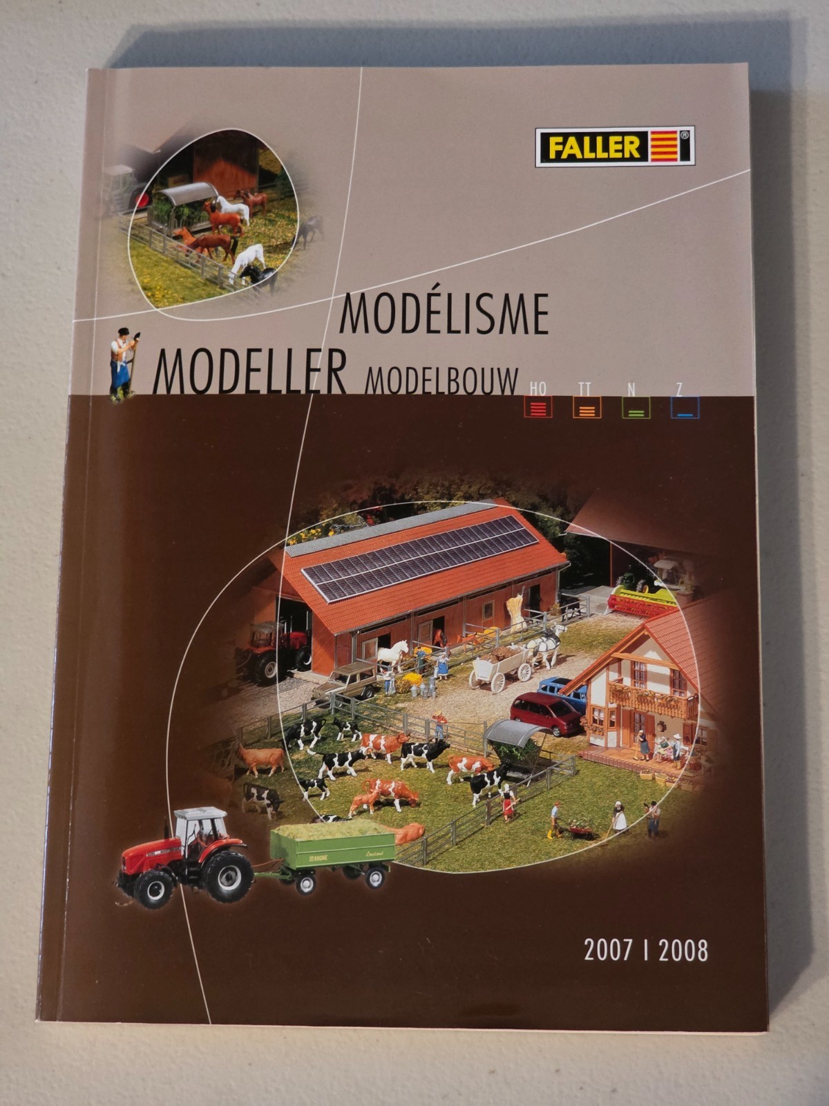 Faller 2007 2008 HO TT N Z Modeller Catalogue Modelbouw Farm German