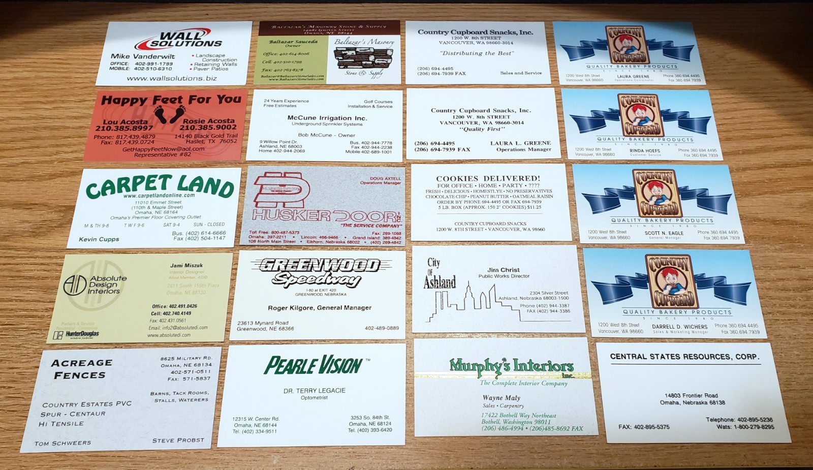 🔥 LOT of 100 MISC. Related BUSINESS CARDS for BUSINESS CARD COLLECTION L3