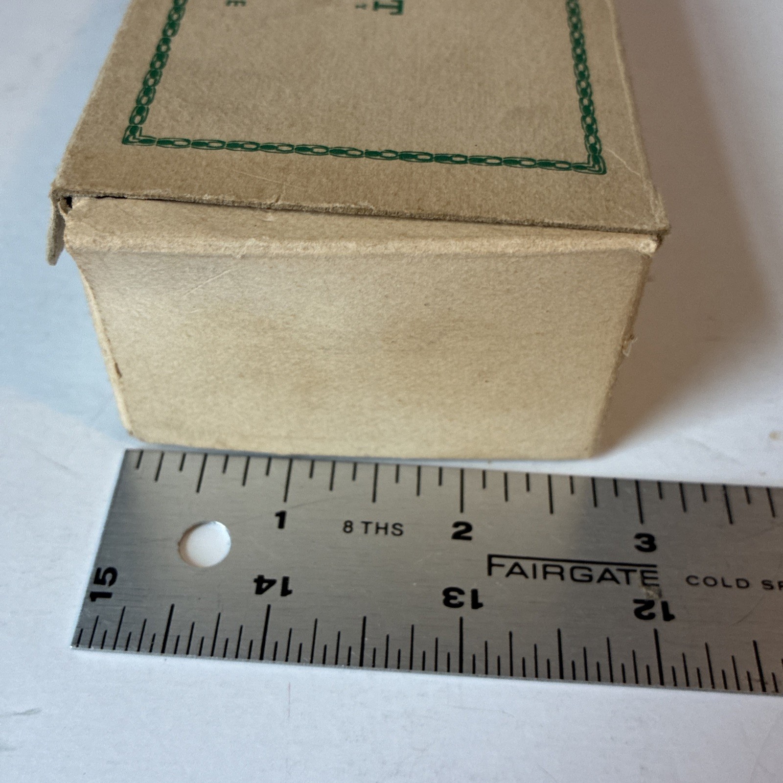 Lot of 2 Vintage Boxes – Outlet Store Candy Box & Coronation Christmas Card Box