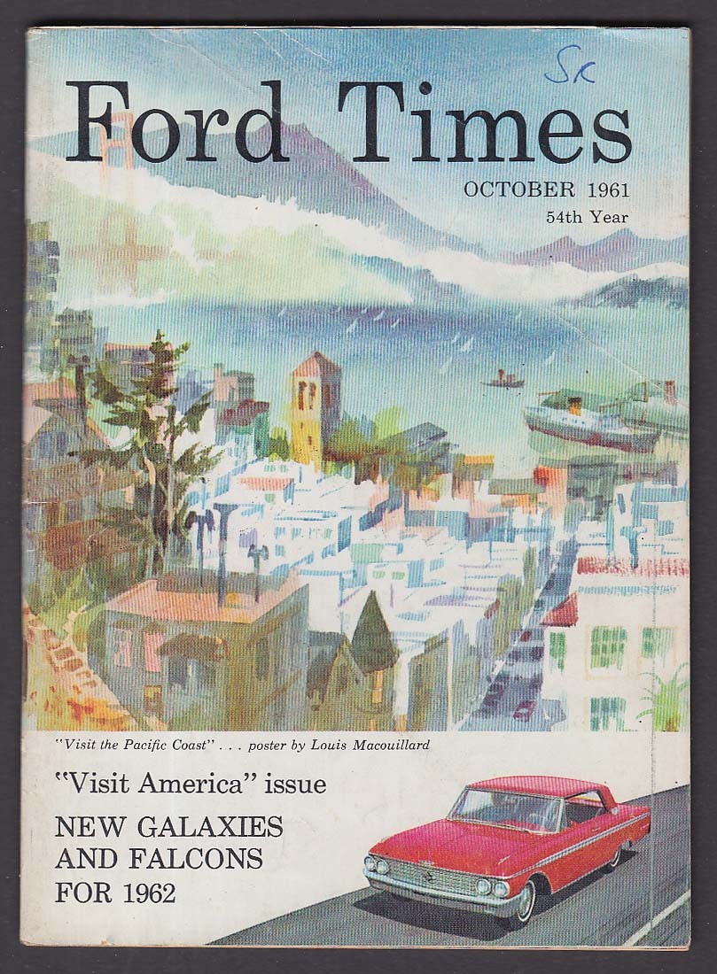 FORD TIMES 1962 Galaxie 500 Falcon Station Wagons ++ 10 1961