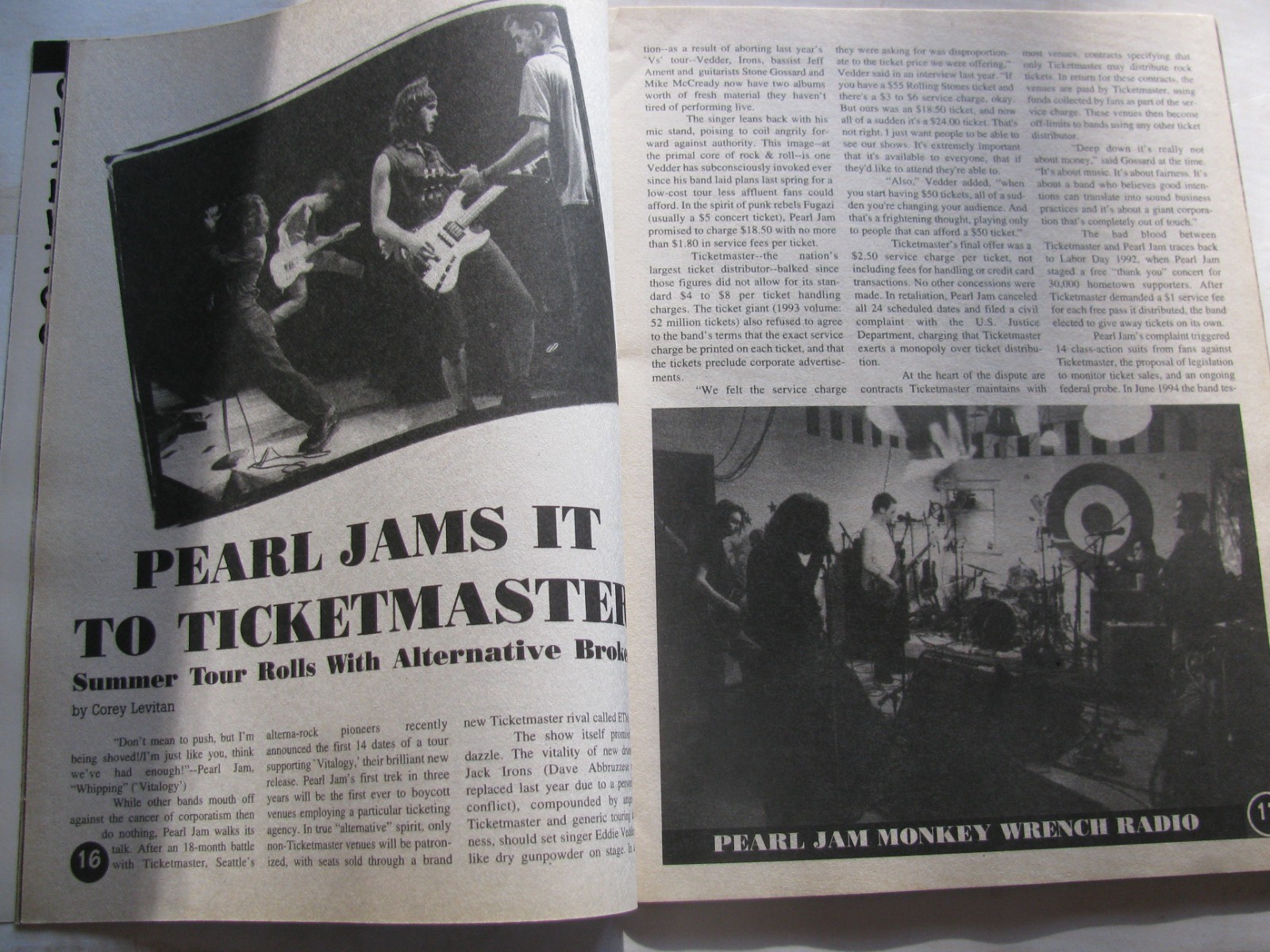 1995 JULY CIRCUS ROCK MAGAZINE VOL 26 NO 5 WHITE ZOMBIE BUSH PEARL JAM KURT