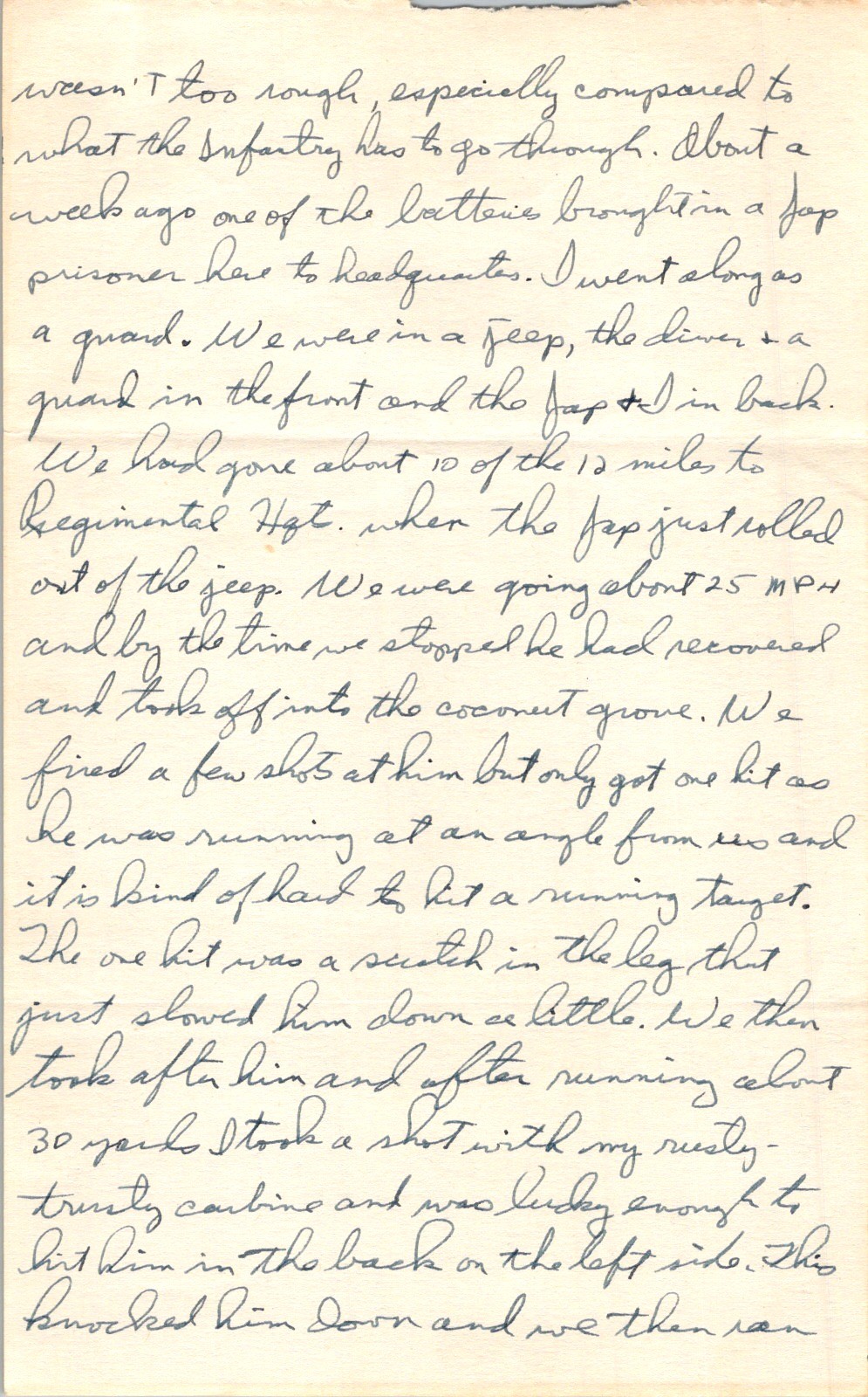 1945 Cebu Philippines Army Don Letter Navy TBF Ollie 3pp Combat Account