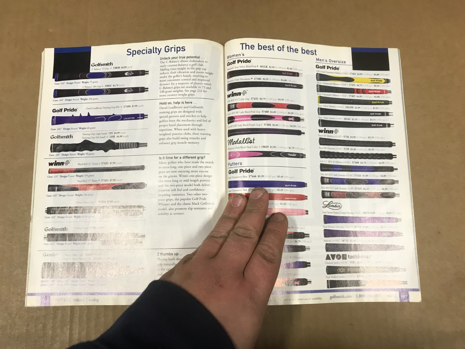 2007 Golfsmith Catalog- World’s #1 Clubmaking Supplier- “400 New Items For 2007”