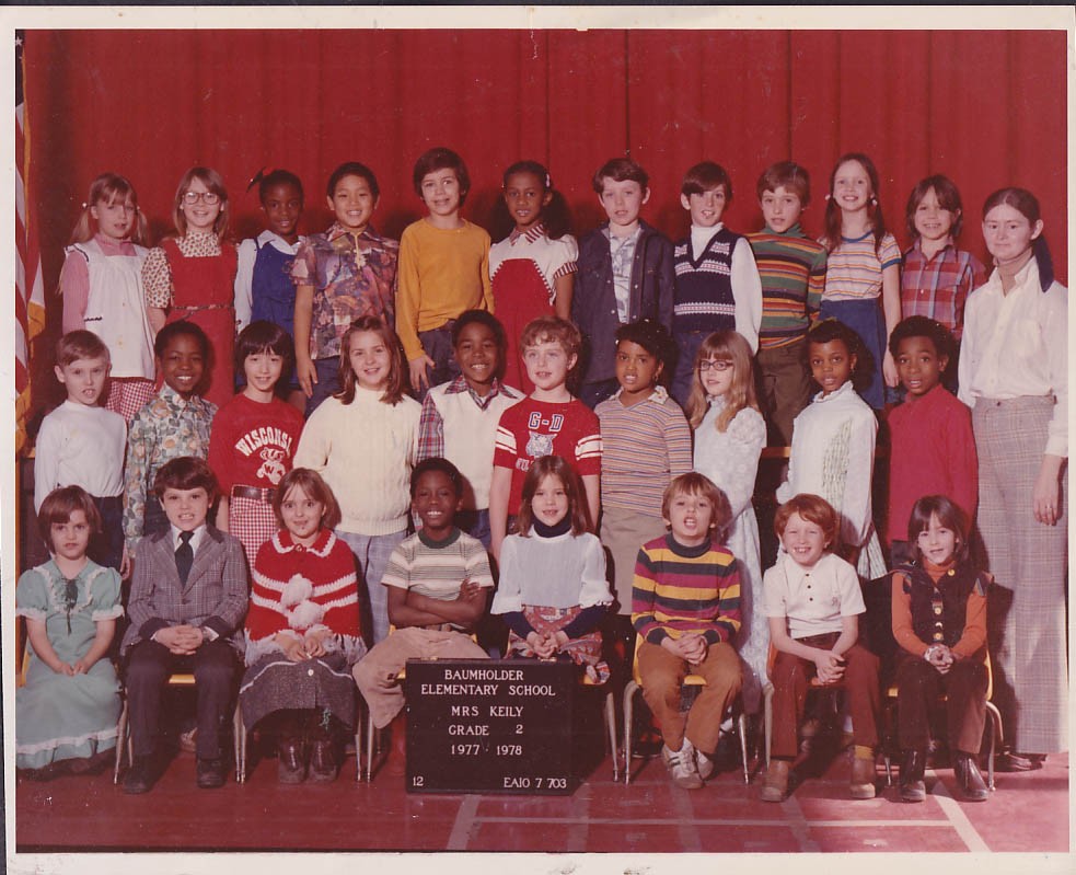 Baumholder Elementary School #2 Mrs Kelly Grade 2 class photo 1977-1978