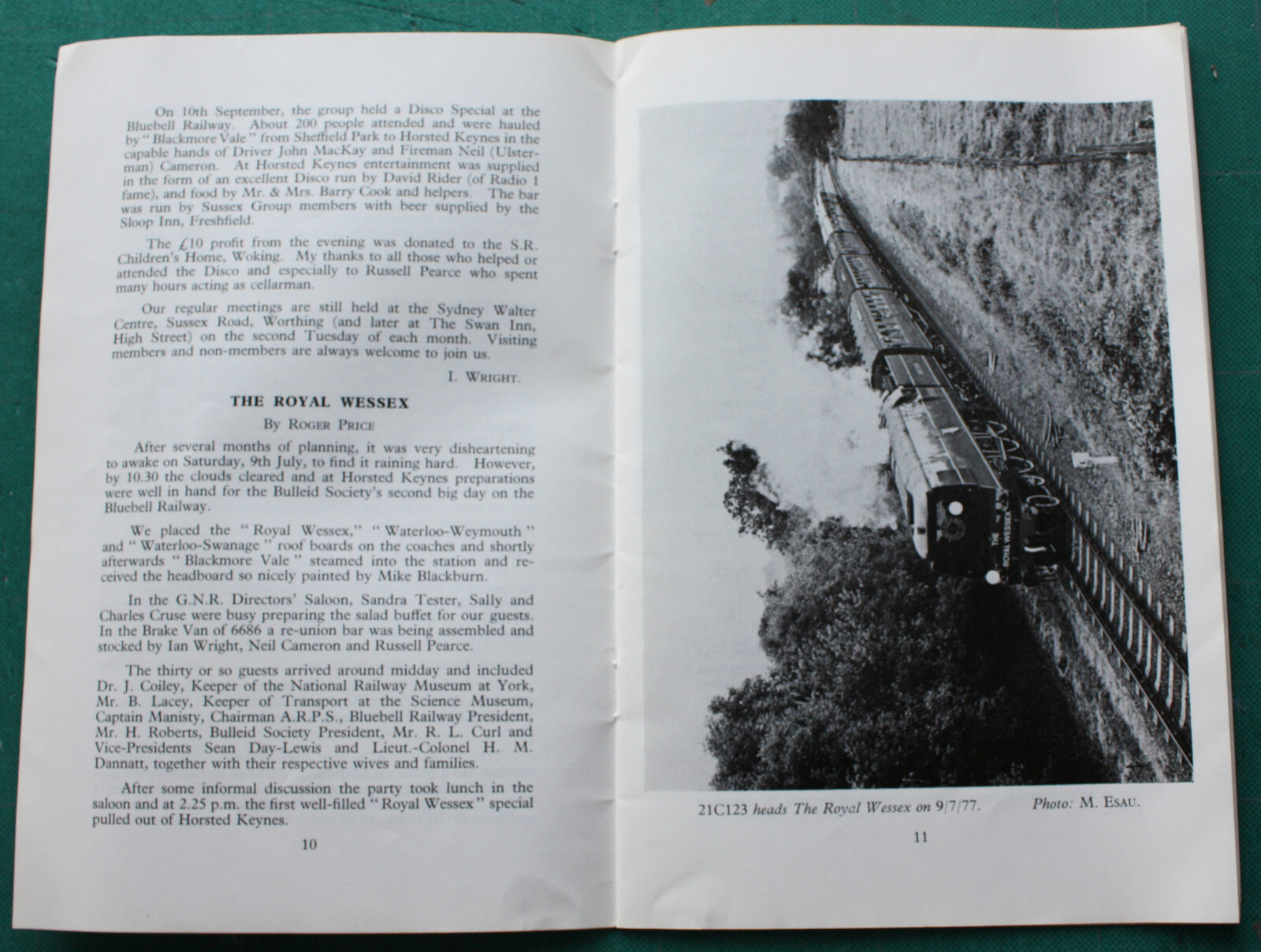 1977 SOUTHERN EXPRESS ’77 No. 3 Pamphlet – BULLEID RAILWAY SOCIETY