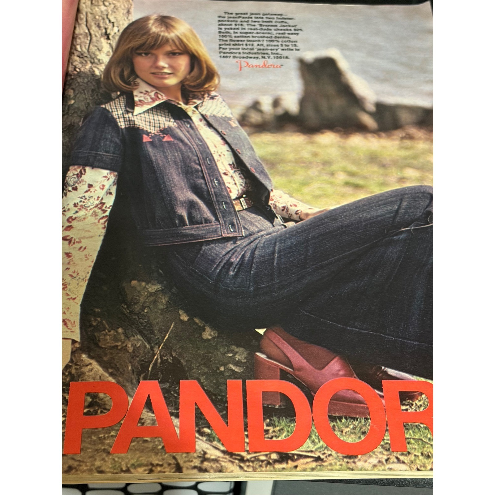 Seventeen Magazine August 1974 Back-to-School Issue w/ JCPenney Catalog Insert