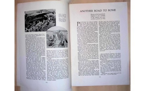 AT & T Long Lines Employee Magazine Bell System Telecom Feb 1930 AT&T Corp.