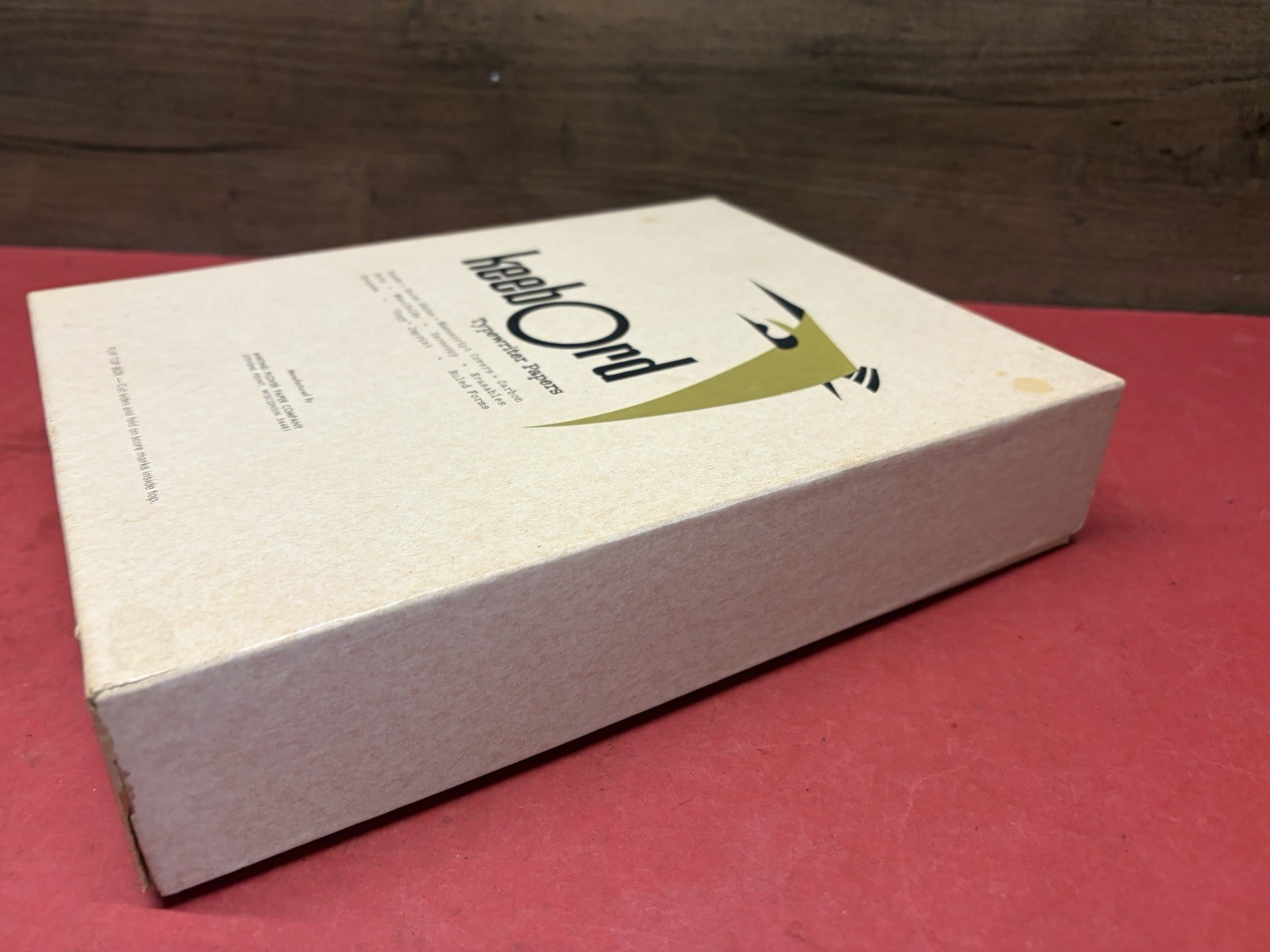 Keebord Erasable Plover Bond I-20EF Cotton Full New Open Box (500) Typing Paper