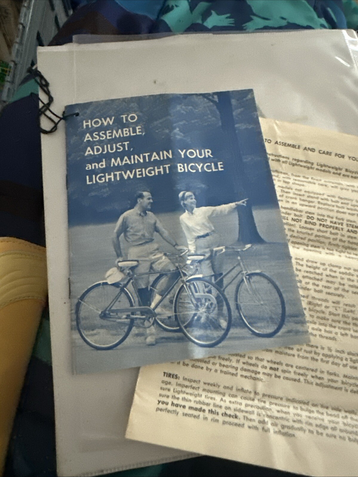 How To Assemble Adjust And Maintain Your Lightweight Bicycle Manuals Vintage