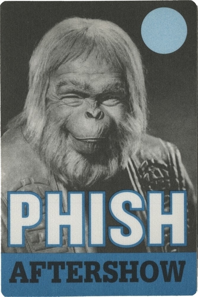 Phish 1998 The Story of the Ghost tour Planet of the Ape Dr Zaius Backstage Pass