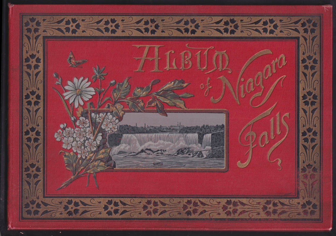 Chisholm’s Complete Guide to Niagara Falls accordion-fold view book 1892