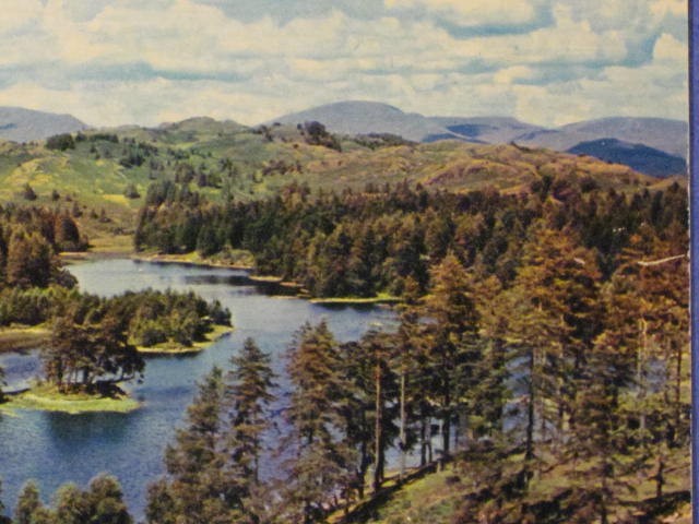 Tarn Hows Postcard – Printed in Keswick, England