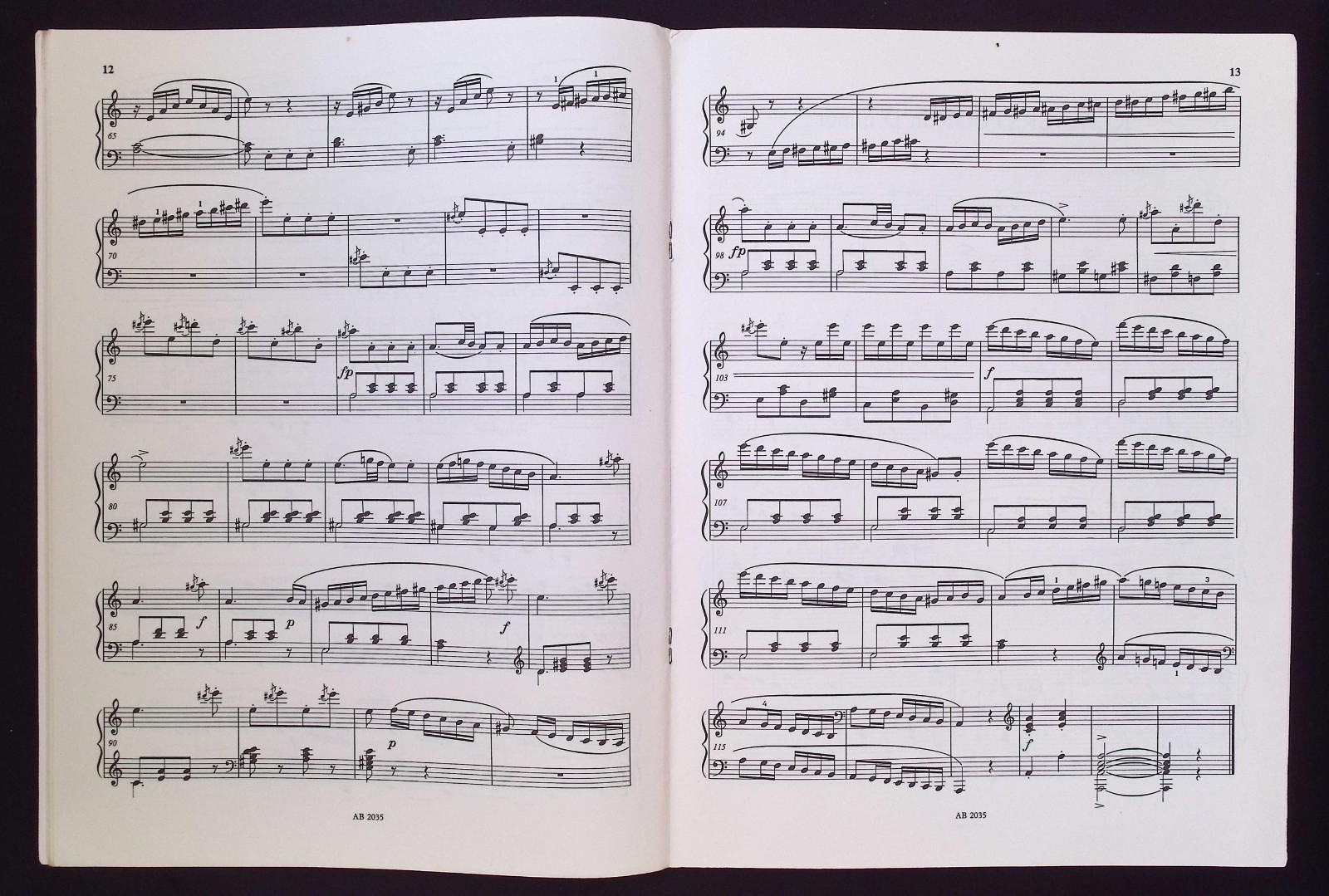 Associated Board Royal Schools of Music Piano Examination Pieces 1990 Grade 6