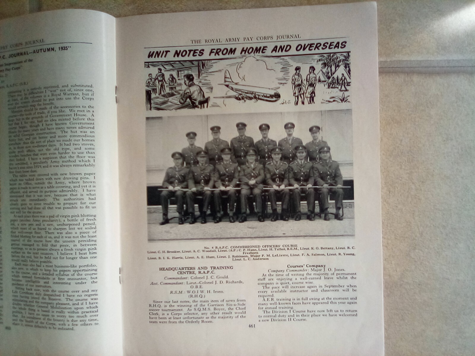 The Royal Army Pay Corps Journal Army Magazine. Autumn 1965 .Vol XIV.