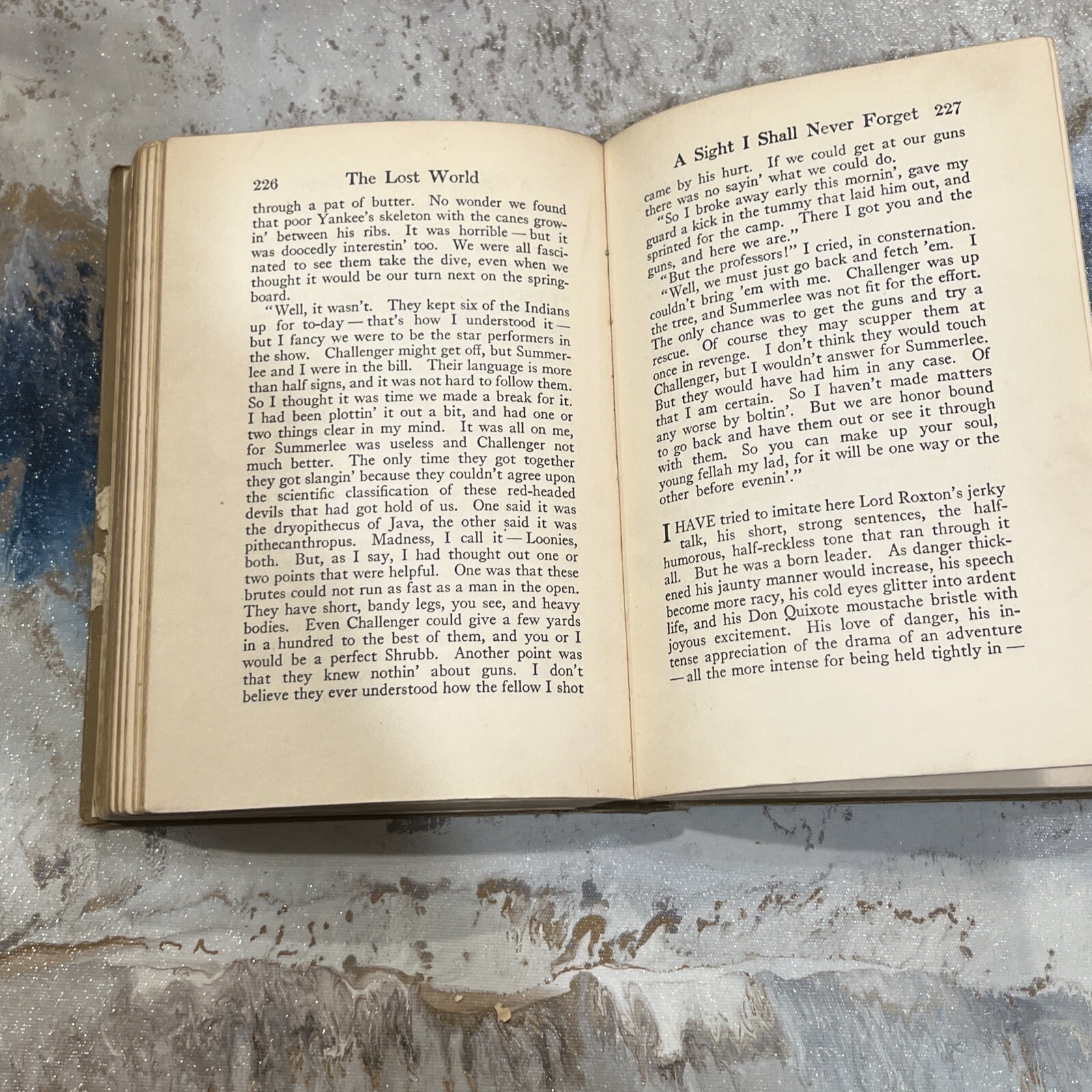 The Lost World by Sir Arthur Conan Doyle George H Doran First American Edition
