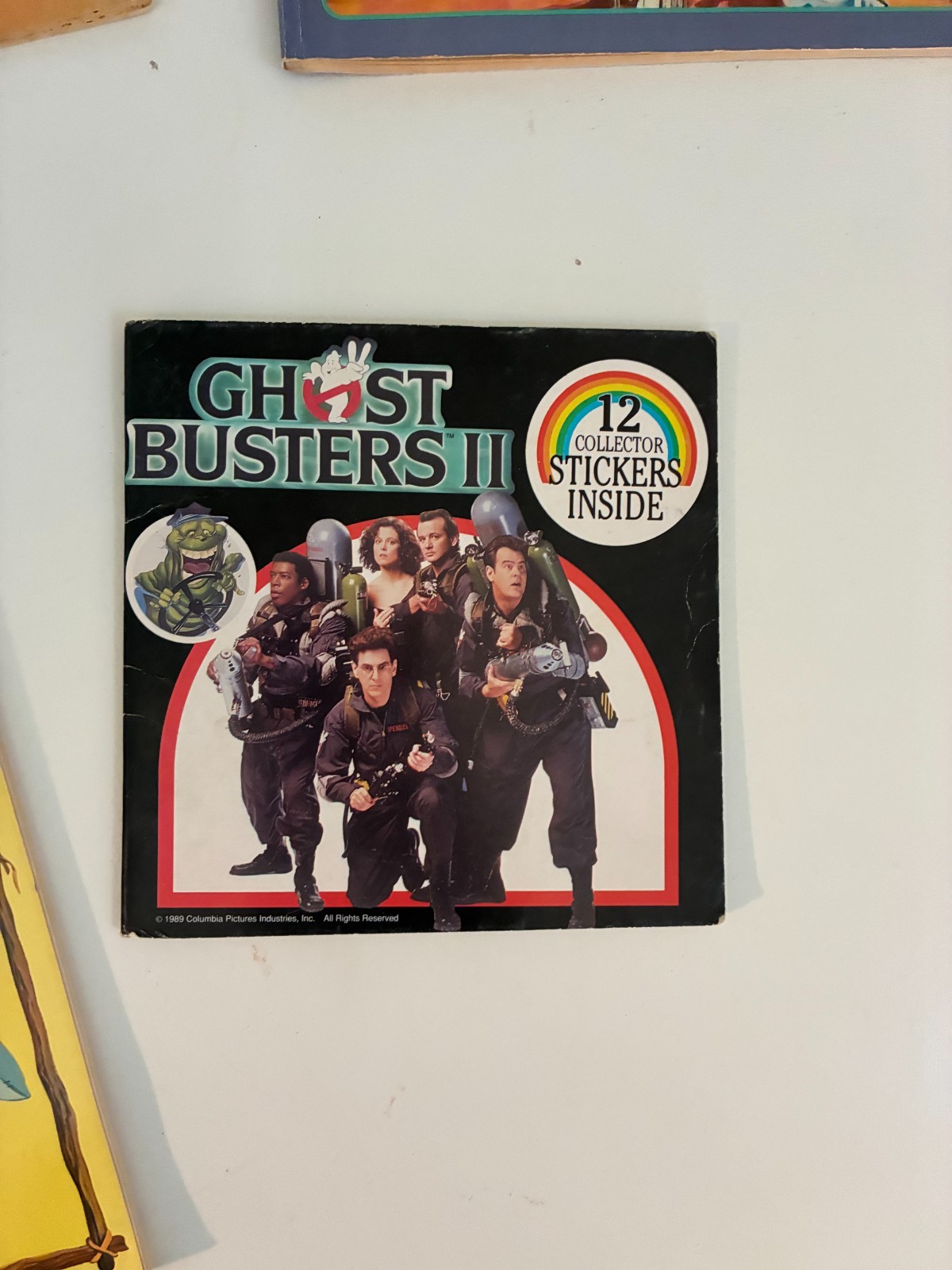 Unused 1980s-1990s Coloring & Kids Book Lot (TMNT, Batman, GI Joe, WWF)