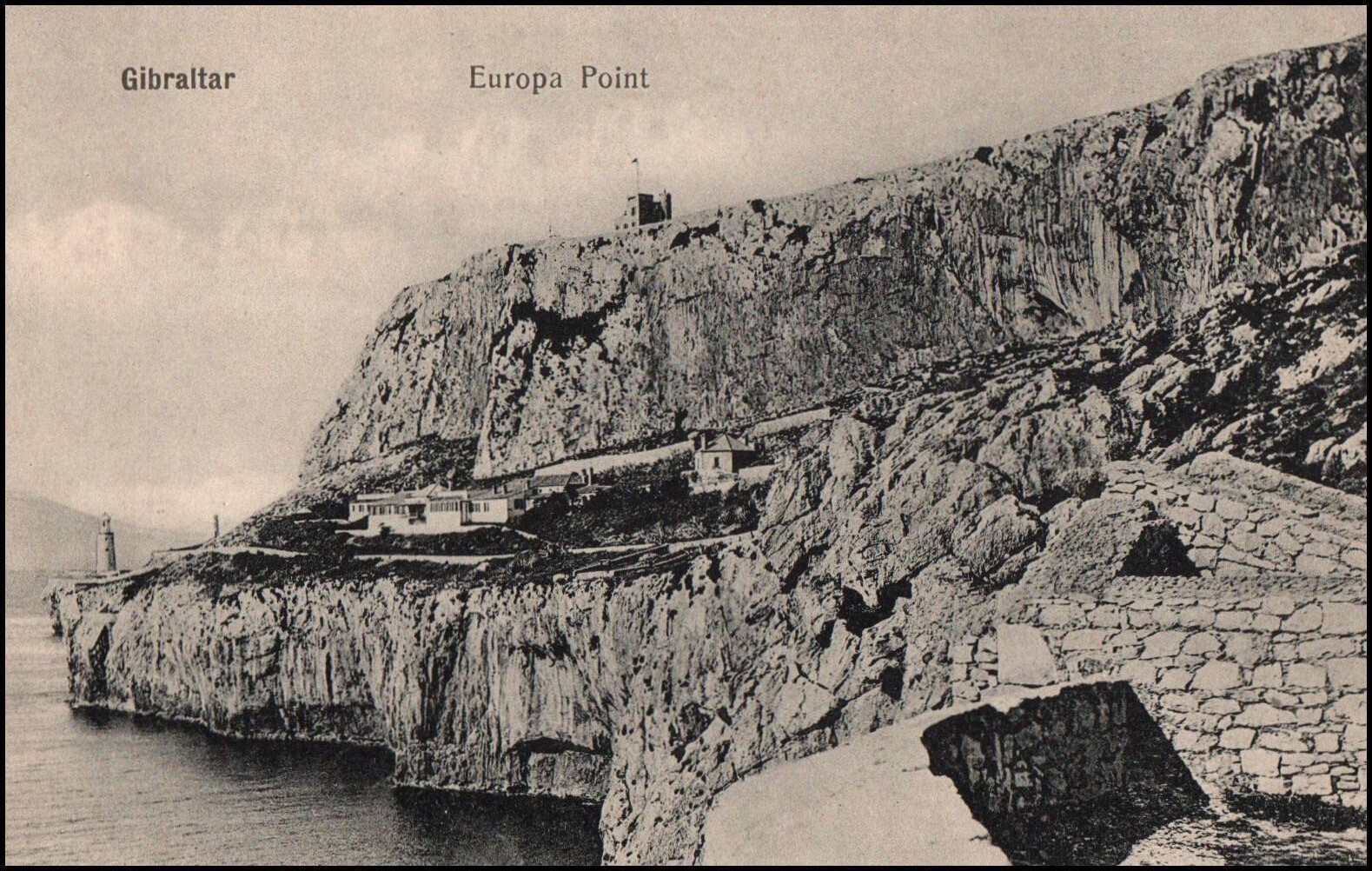 A3850 Gibraltar Europa Point postcard