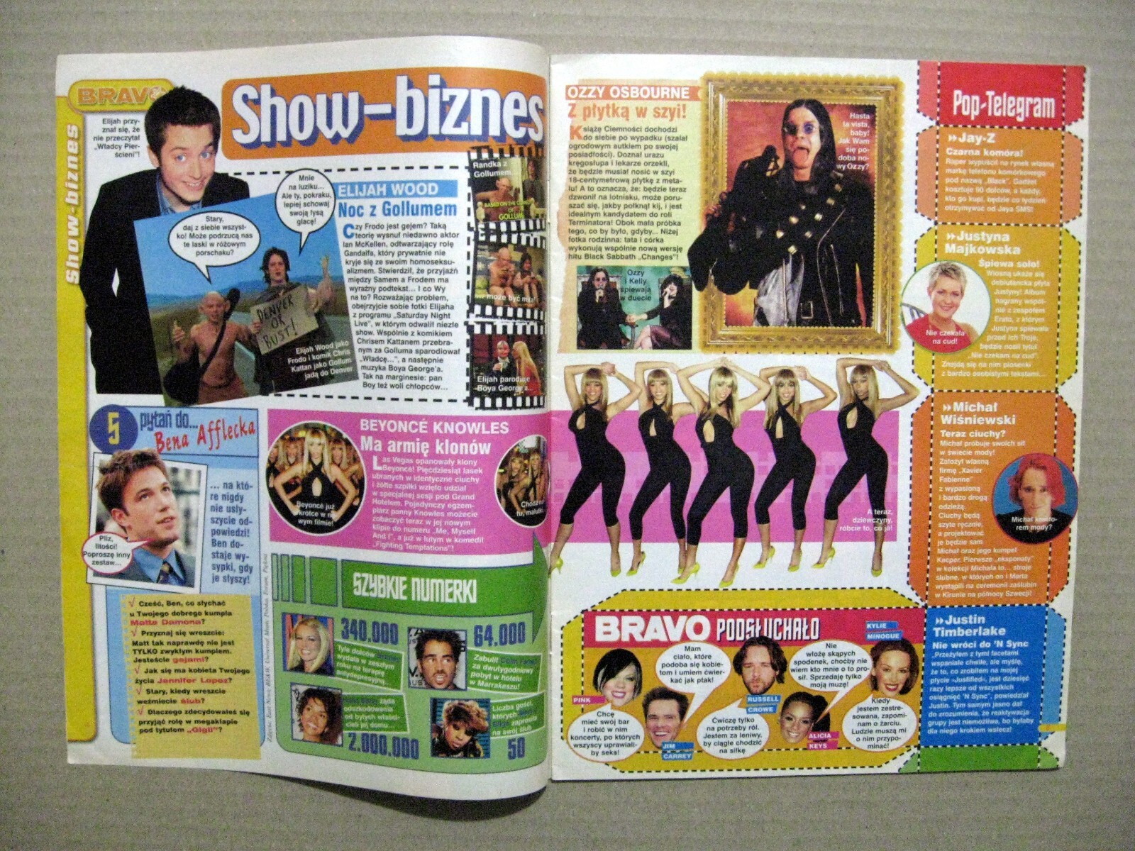 Magazine 2004 Poland Lord of the Rings Rasmus Britney Spears Busted Patrick Nuo