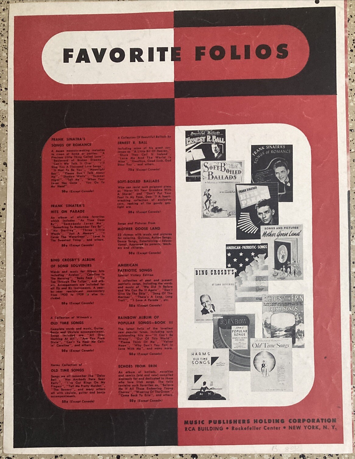 VTG SHEET MUSIC SOMEDAY I’LL MEET YOU AGAIN PASSAGE TO MARSEILLE HUMPHREY BOGART