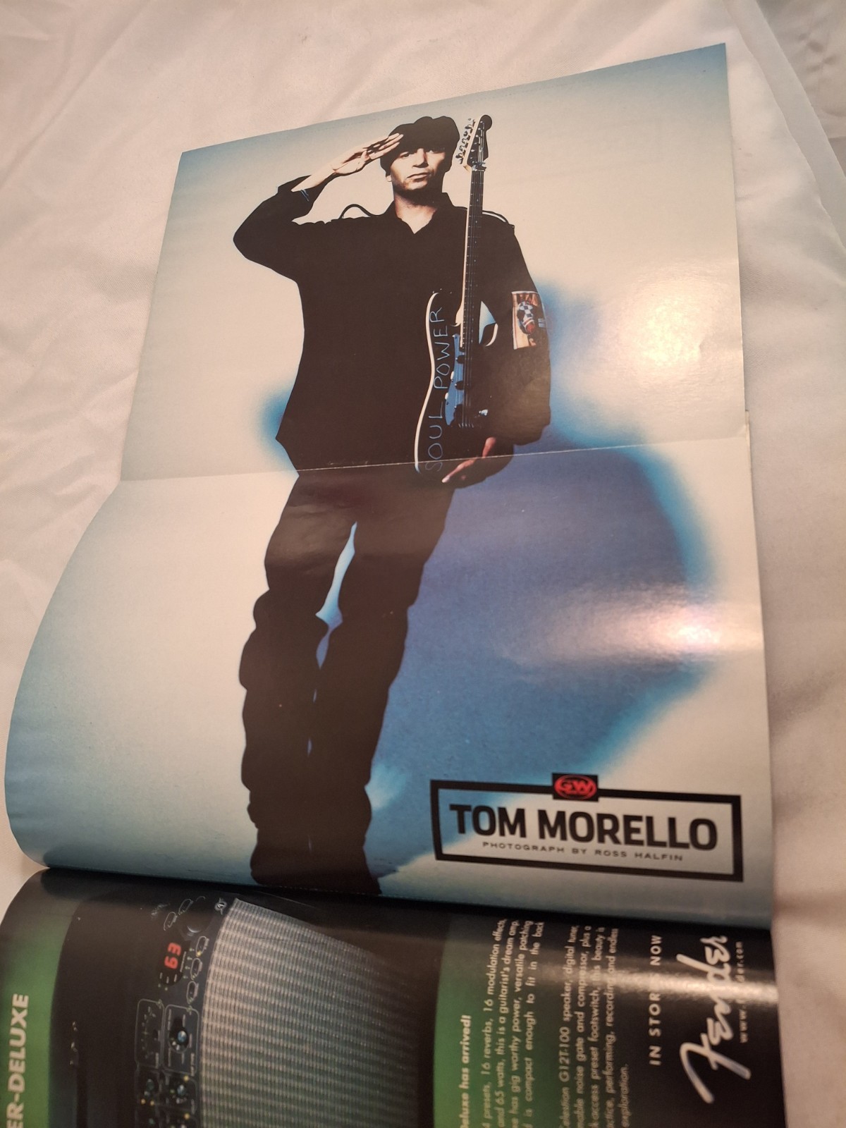 DEC 2002 GUITAR WORLD Vintage music magazine TOM MORELLO – AUDIOSLAVE W/POSTER