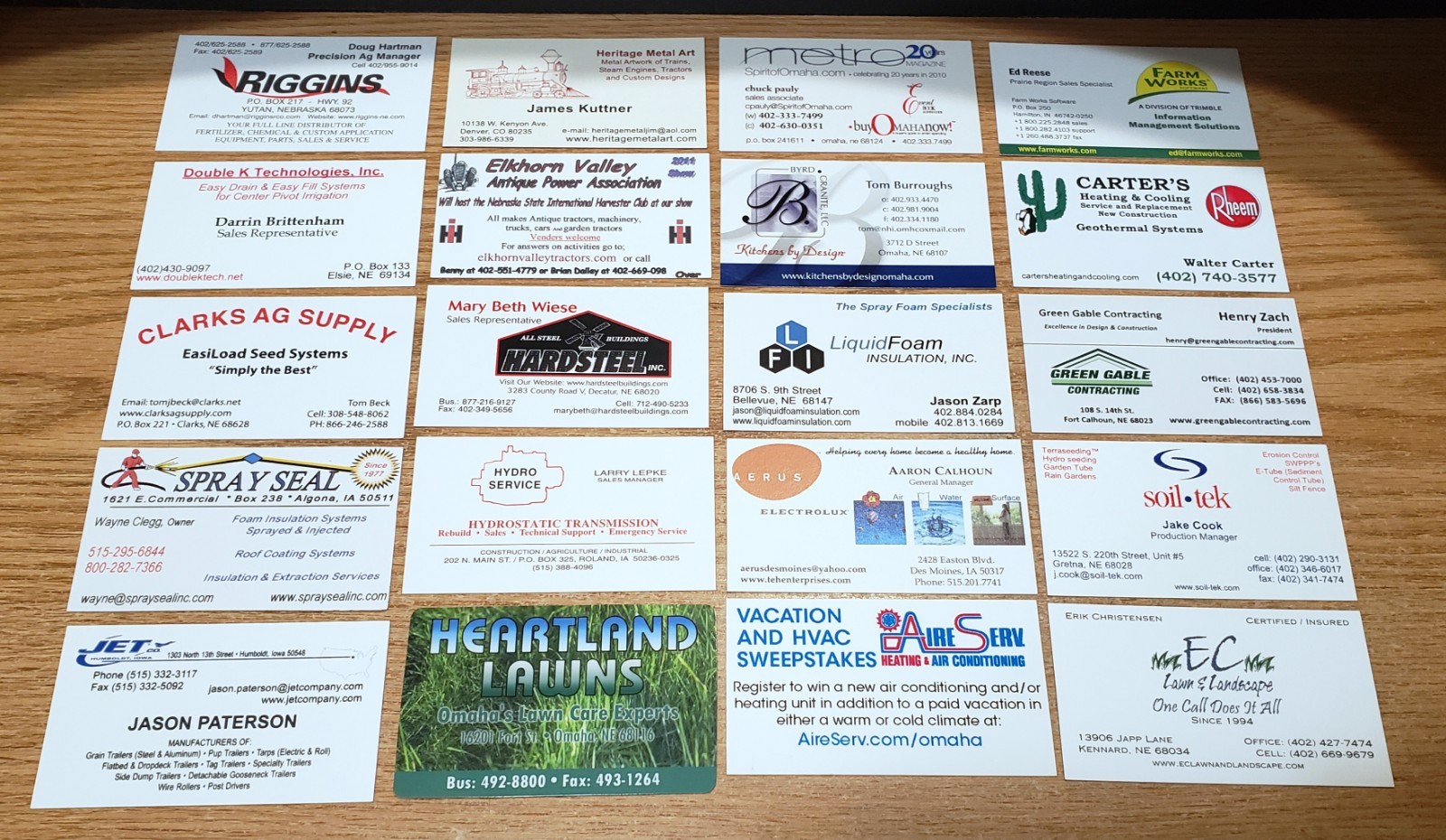 🔥 LOT of 100 MISC. Related BUSINESS CARDS for BUSINESS CARD COLLECTION L7