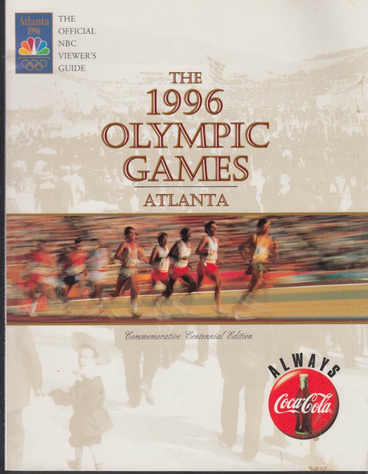 1996 Atlanta Olympic Games NBC Official Viewer’s Guide