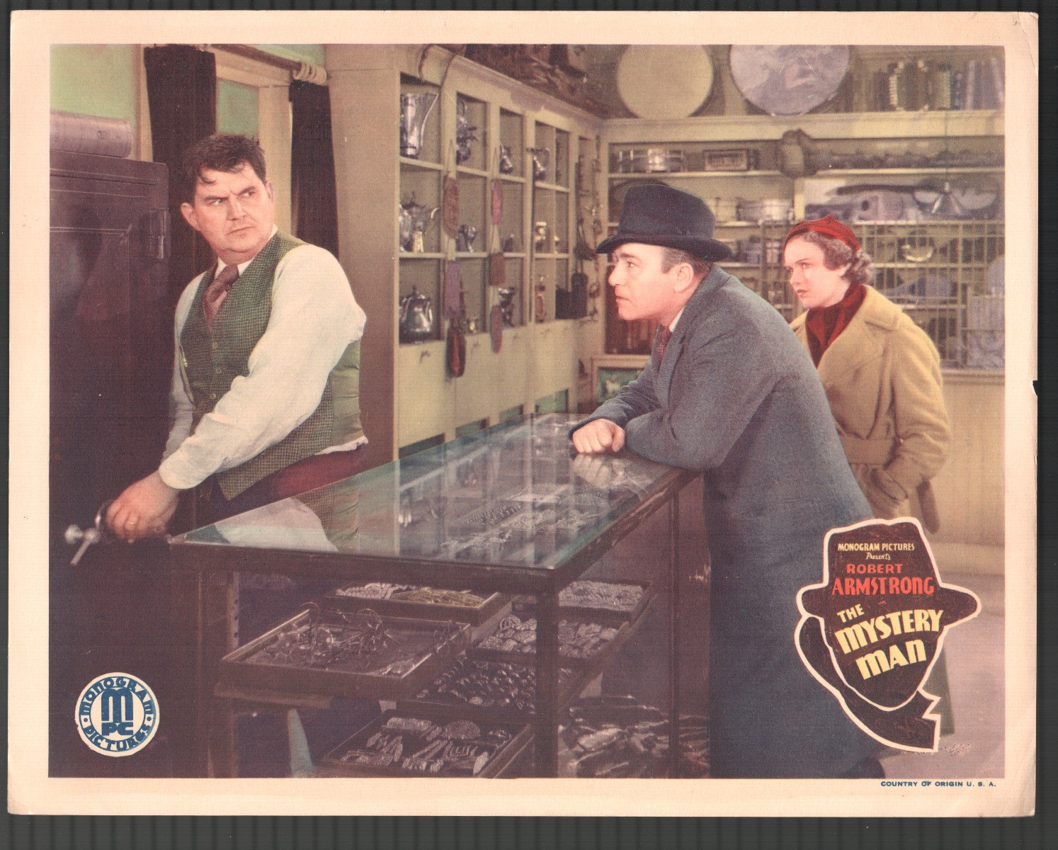 None But the Brave 11″x14″ Lobby Card Robert Armstrong Maxine Doyle