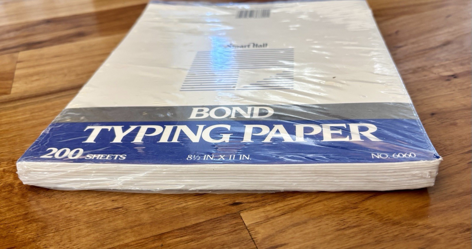 Stuart Hall Bond Typing Paper No. 6060 8 1/2″ x 11″ 200 Sheets NEW
