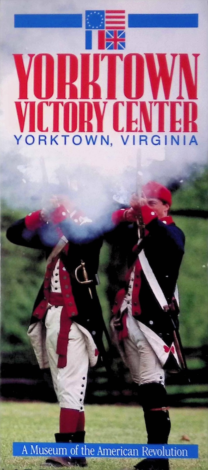 Yorktown Victory Center Brochure c1990s VA American Revolution Museum