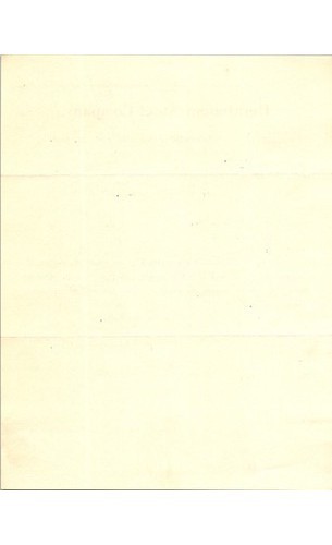 Bethlehem Steel Letter 1914 Morristown & Erie Railroad NJ – Railroadiana, PA