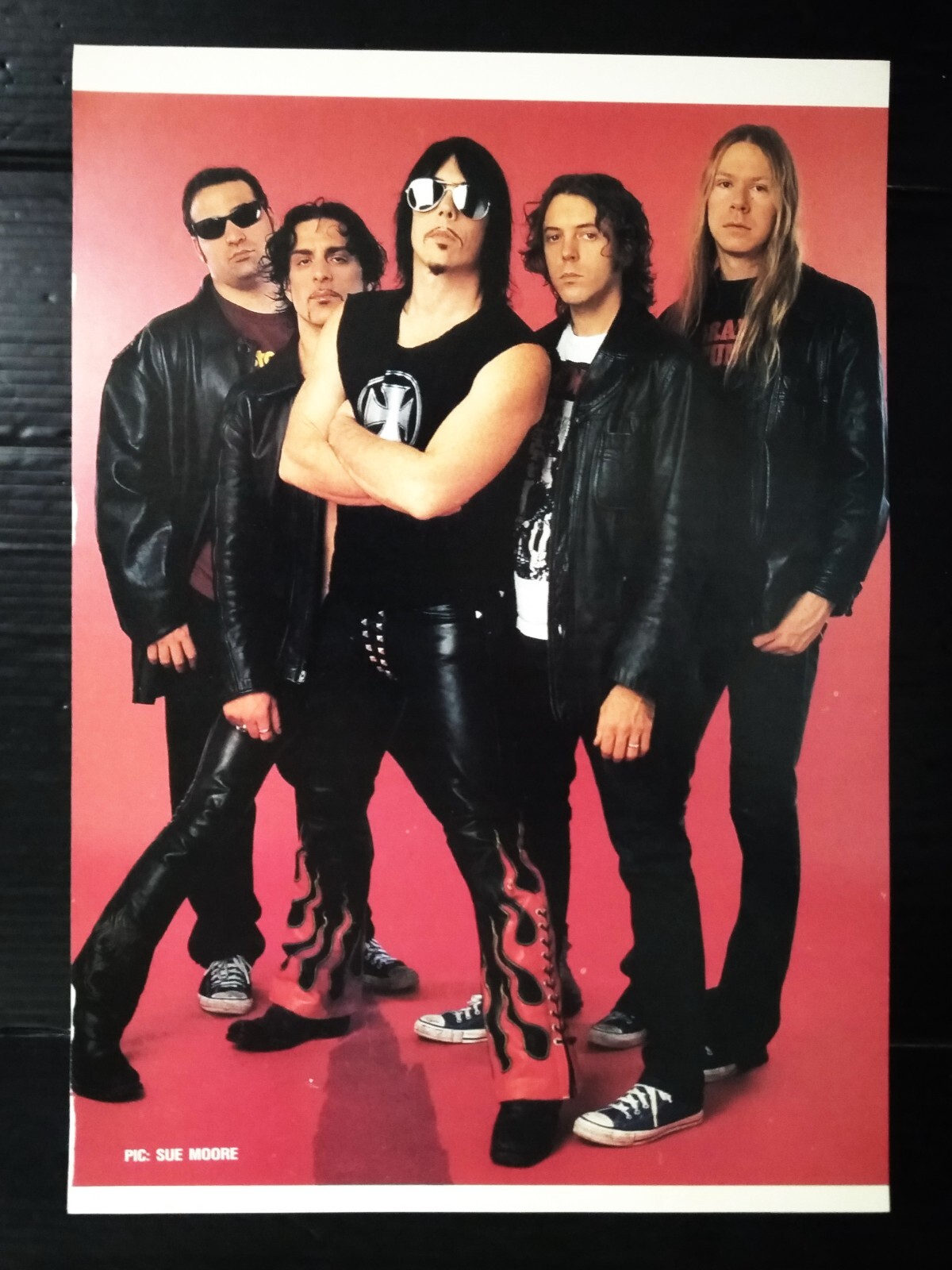 C3145 Monster Magnet Pitchshifter Vintage Thailand ONLY 1 COLOR PAGE MEGA RARE!!