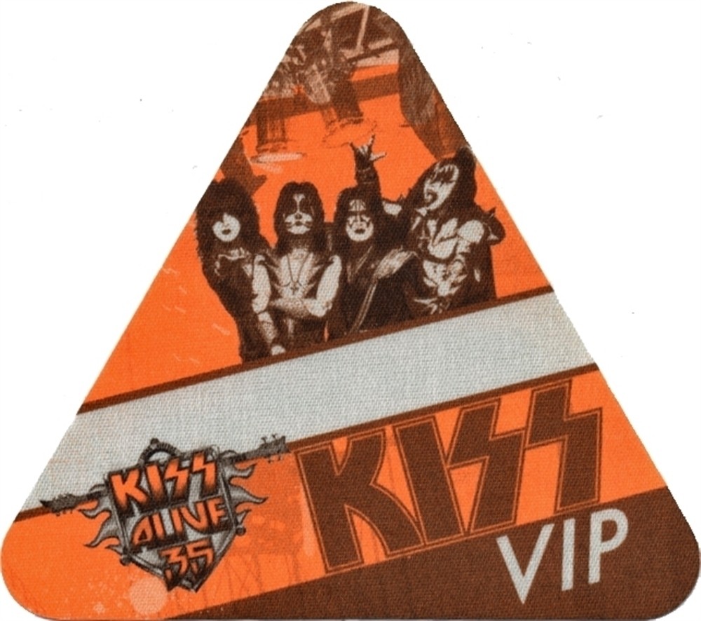 KISS 2008 Alive 35 concert tour Band VIP Backstage Pass