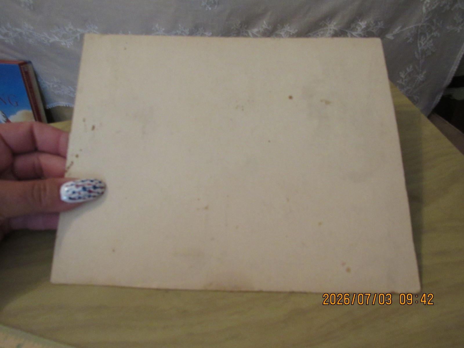 VTG Lithograph Stream Through the Hills