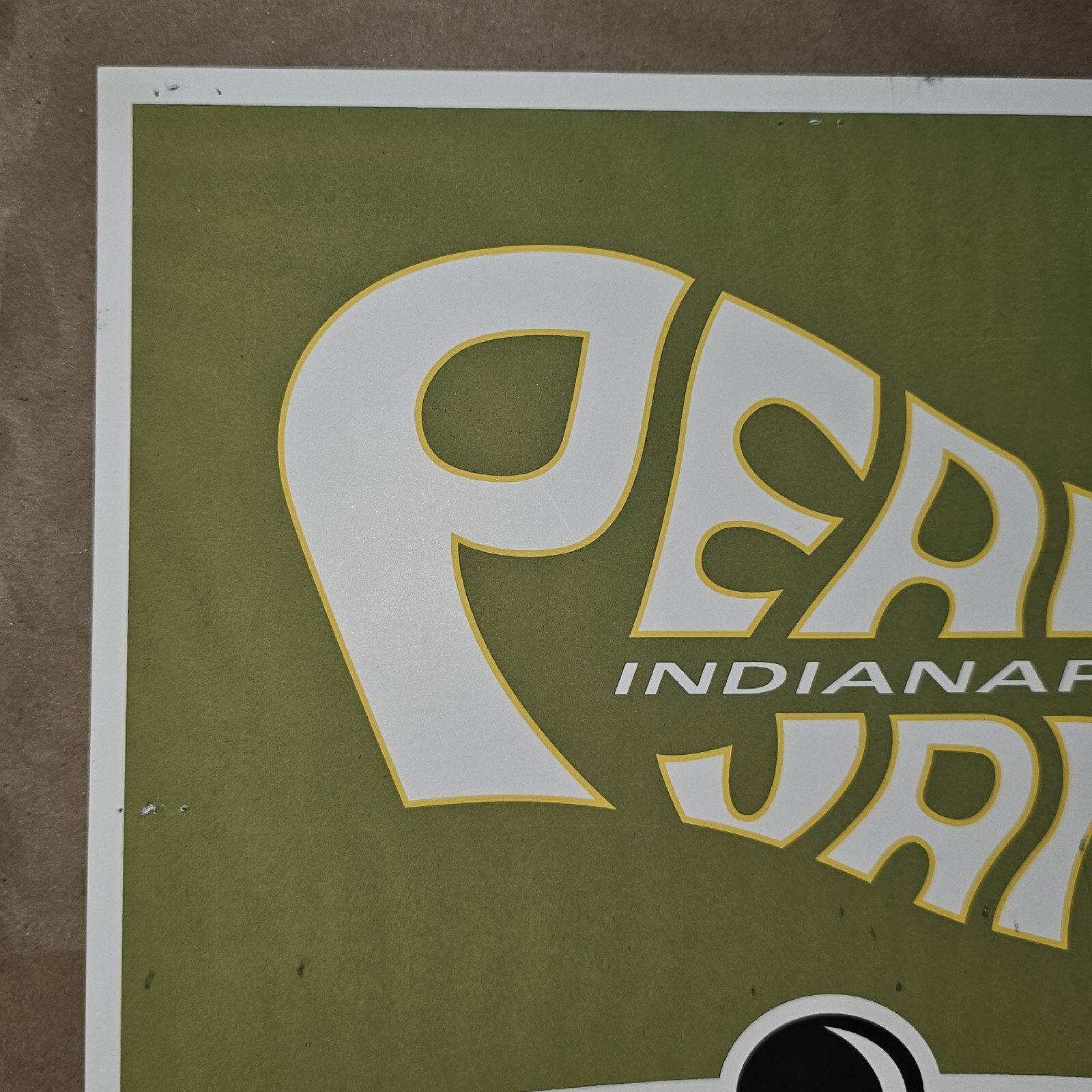 1998 Pearl Jam Noblesville IN Ames Bros Concert Poster Screen Print Deer Creek
