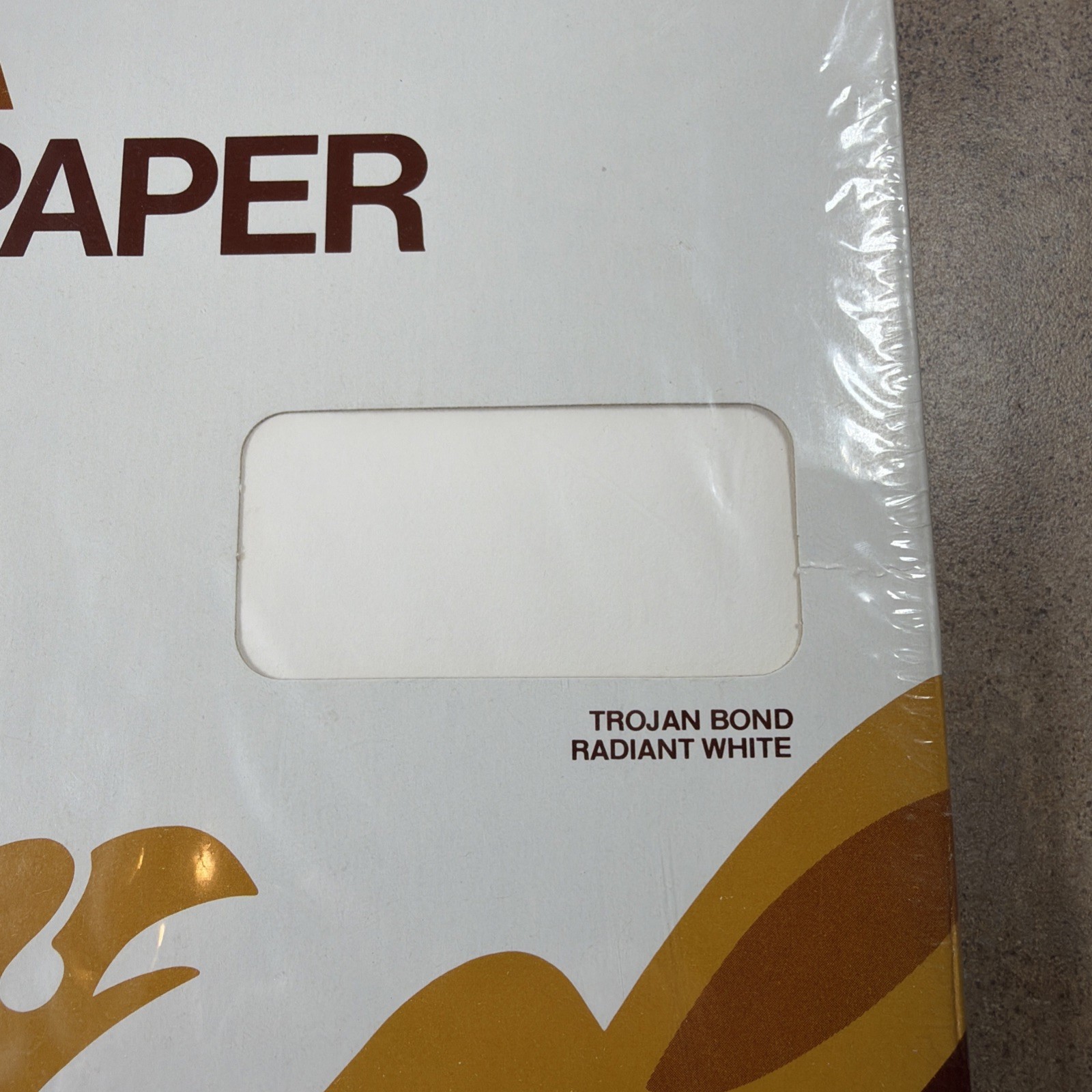 Vintage Eagle-A Typing Paper FX420C Cockle Radiant White Trojan Bond NEW 100