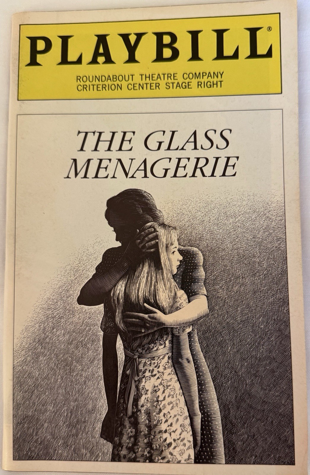 Glass Menagerie – Broadway Playbill – Dec 1994 – Julie Harris Calista Flockhart