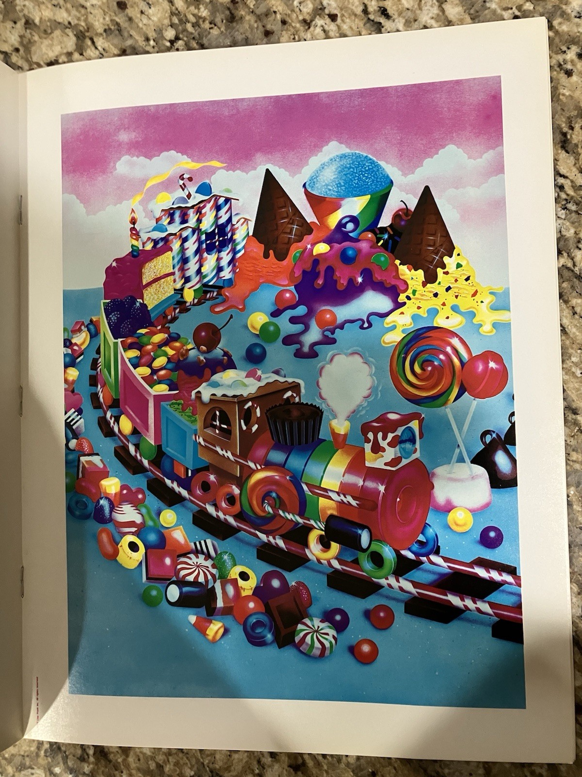 Lisa Frank Vintage 80’s Poster Book Unicorn Hearts 12 Posters New RARE