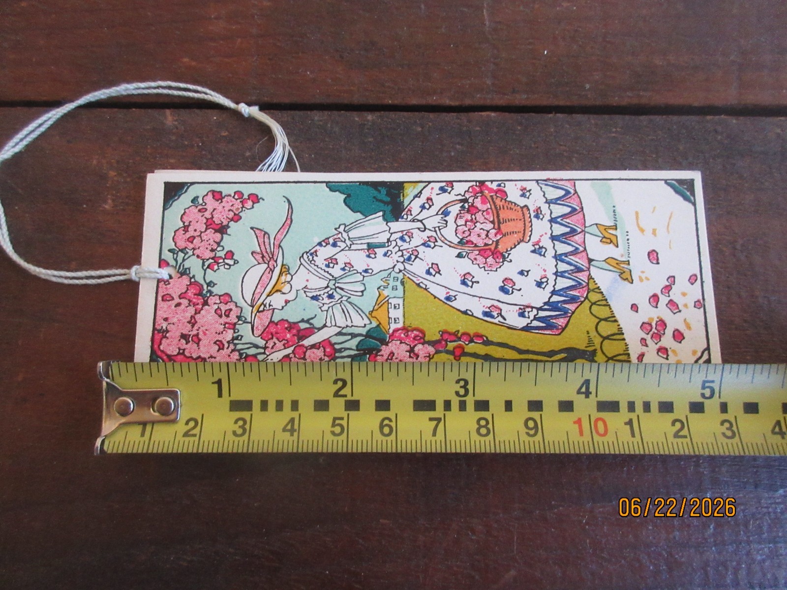 Set of 12 1920 – 1930’s Unused Bridge Tally Cards Pierrot & a Girl with Flowers