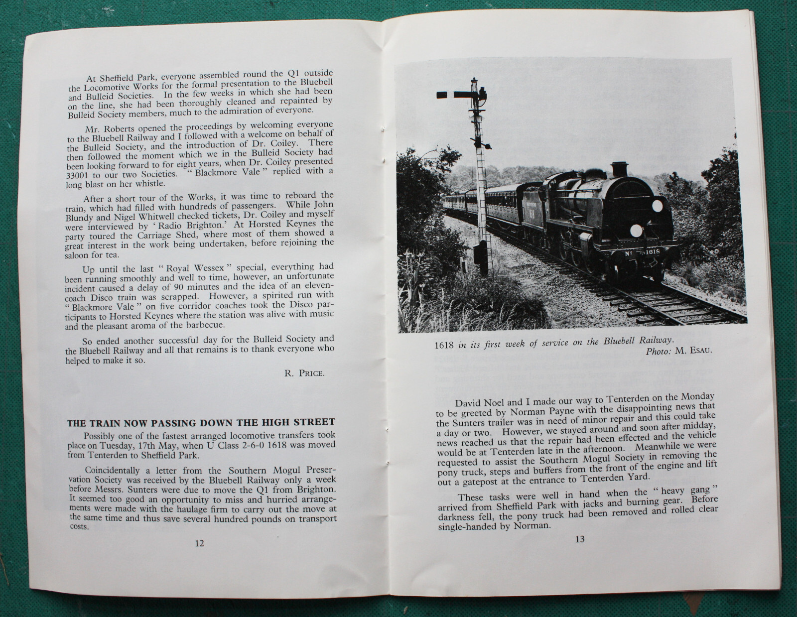 1977 SOUTHERN EXPRESS ’77 No. 3 Pamphlet – BULLEID RAILWAY SOCIETY