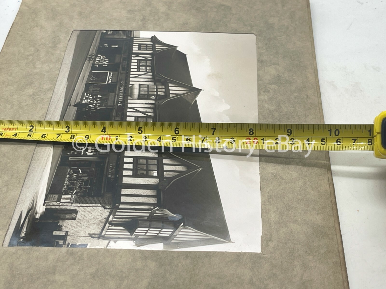 VINTAGE CO-OP SOCIETY SHOP FRONT PHOTO PHOTOGRAPH CHINGFORD MIDDLESBOROUGH
