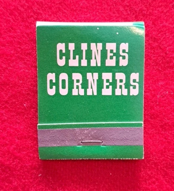 Clines Corners Matchbook 1970s New Mexico Vintage Unstruck