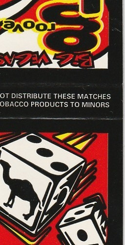 Lot Of 12 CAMEL BIG VEGAS GROOVE BLENDER 1996 Big Head Todd, Matchbook Covers