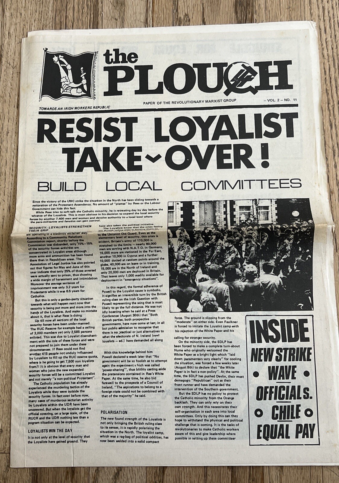 Left Wing Socialist Marxist Journal United Kingdom Papers-Wear and Imperfection