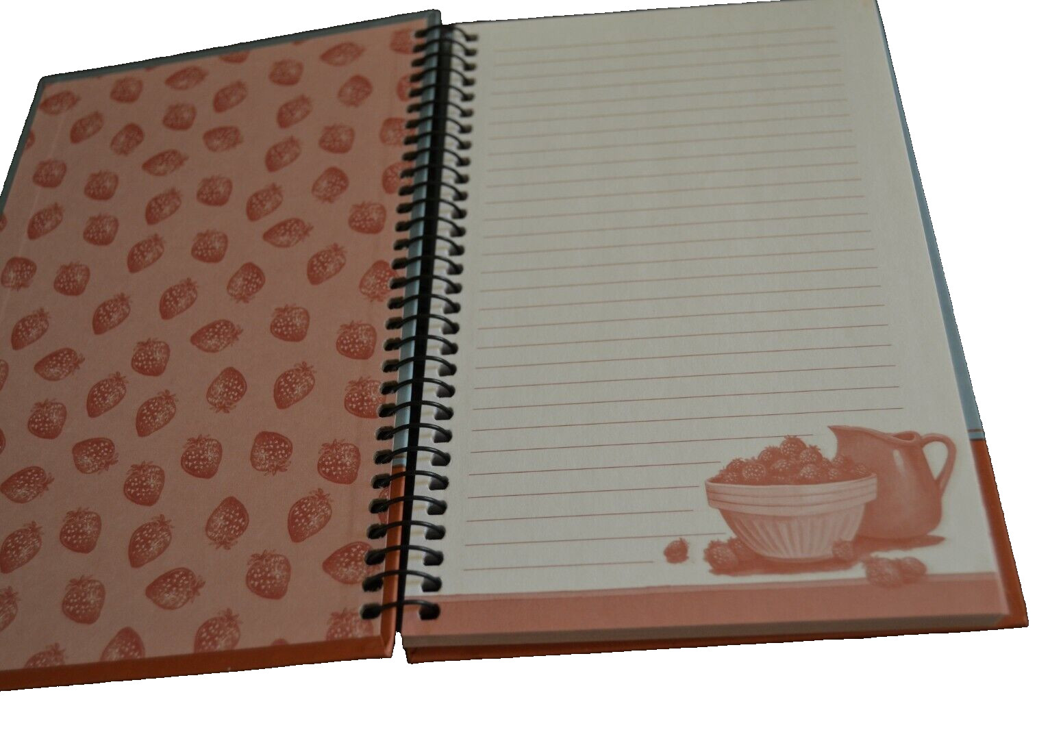 Spiral Journal Artist GREGORY GORHAM by Studio 18 STAWBERRIES & CREAM Lined