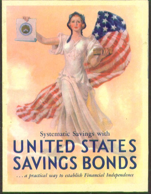 United States Savings Bonds Systematic Savings booklet 1930s