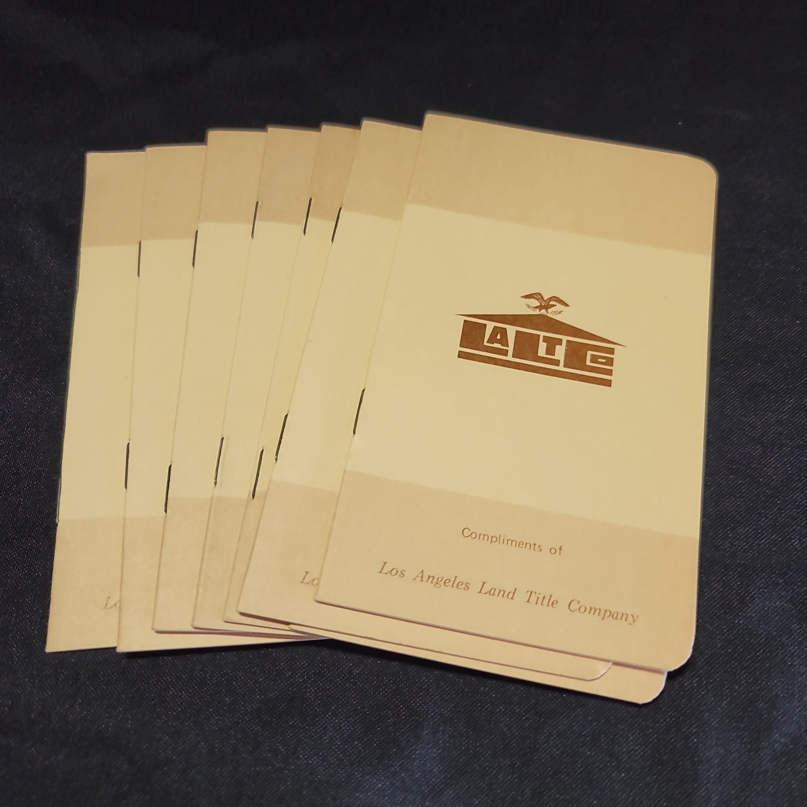 Vintage c1980s Los Angeles Land Title Company Payment Register Unused VTG